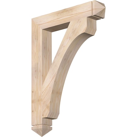 Ekena Millwork Legacy Arts & Crafts Smooth Bracket, Douglas Fir, 5 1/2"W x 34"D x 46"H BKT06X34X46LEC03SDF